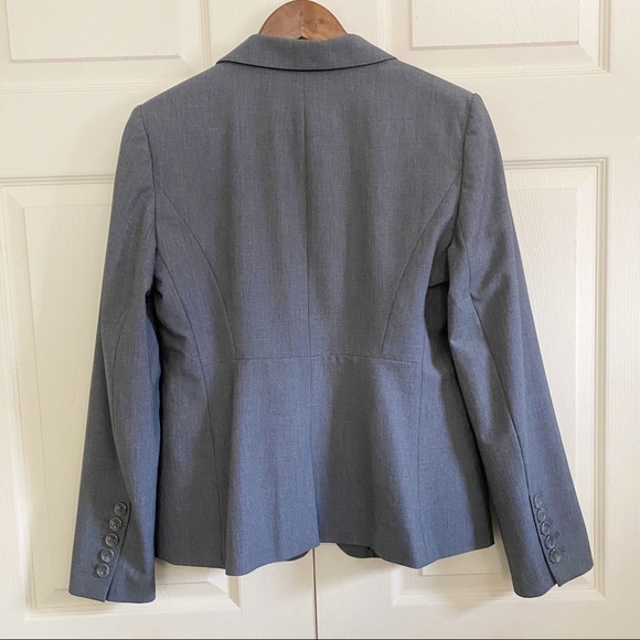 The Limited Collection Gray Button Front Blazer - Picture 5 of 7